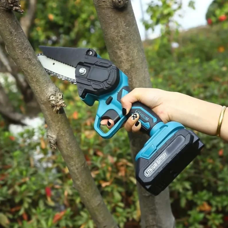 Cordless Electric Chainsaw (2 FREE Batteries)